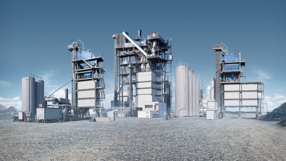 Benninghoven Asphalt mixing plants